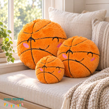 Load image into Gallery viewer, Basketball stuffie (5 sizes included) machine embroidery design DIGITAL DOWNLOAD