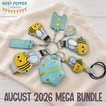 Load image into Gallery viewer, Bee Grab &amp; Go Collection – Machine Embroidery Designs (10 Designs Included) Digital Download