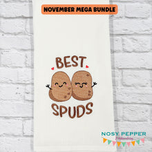 Load image into Gallery viewer, Best Spuds embroidery design (4 sizes included) DIGITAL DOWNLOAD