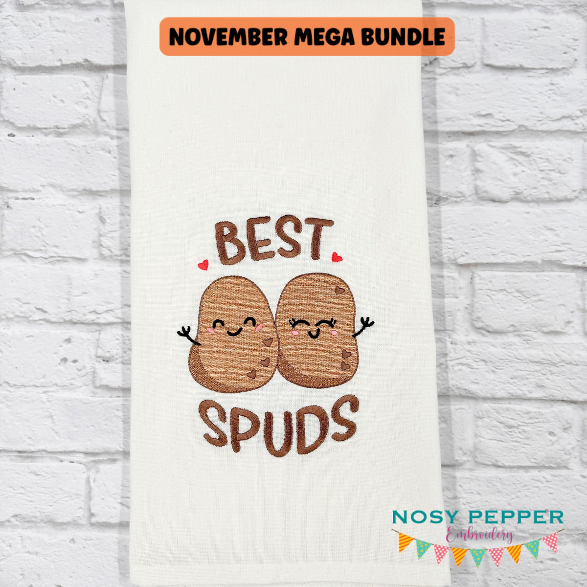 Best Spuds embroidery design—NOV 25 MB— (4 sizes included) DIGITAL DOW ...