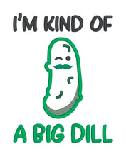 Load image into Gallery viewer, Big Dill applique machine embroidery design (4 sizes included) DIGITAL DOWNLOAD