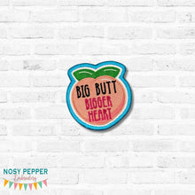 Load image into Gallery viewer, Big Butt patch (2 sizes included) —JAN 26 MB—machine embroidery design DIGITAL DOWNLOAD