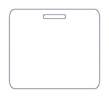 Load image into Gallery viewer, Blank Badge buddy machine embroidery design DIGITAL DOWNLOAD