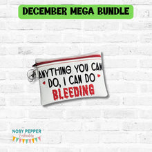 Load image into Gallery viewer, Anything You Can Do ITH Bag (4 sizes available) machine embroidery design DIGITAL DOWNLOAD