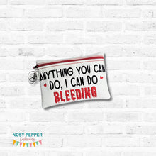 Load image into Gallery viewer, Anything You Can Do ITH Bag (4 sizes available) machine embroidery design DIGITAL DOWNLOAD