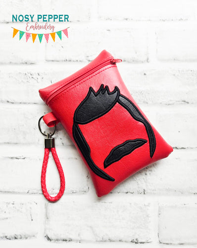 Bob applique ITH Bag 4 sizes available machine embroidery design DIGITAL DOWNLOAD