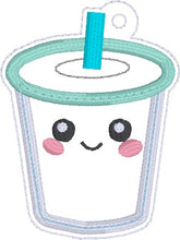 Load image into Gallery viewer, Boba applique shaker snap tab and eyelet fob Oct 24 Mystery Bundle (single and multi files included) machine embroidery file DIGITAL DOWNLOAD
