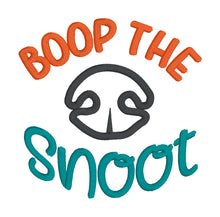 Load image into Gallery viewer, Boop The Snoot applique July &#39;25 Mystery Bundle machine embroidery design (5 sizes included) DIGITAL DOWNLOAD
