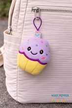 Load image into Gallery viewer, Cupcake squishy mini stuffie machine embroidery design machine embroidery design DIGITAL DOWNLOAD