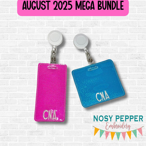 CNA Badge buddy machine embroidery design DIGITAL DOWNLOAD