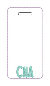 CNA Badge buddy machine embroidery design DIGITAL DOWNLOAD