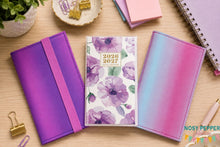Load image into Gallery viewer, Planner Cover (7x12 hoop, 2 styles included) machine embroidery design DIGITAL DOWNLOAD