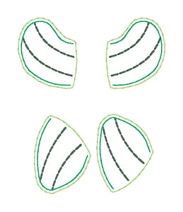 Cactus Cat stuffie (6 sizes included) machine embroidery design DIGITAL DOWNLOAD