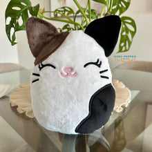 Load image into Gallery viewer, Calico stuffie (5 sizes included) machine embroidery design DIGITAL DOWNLOAD