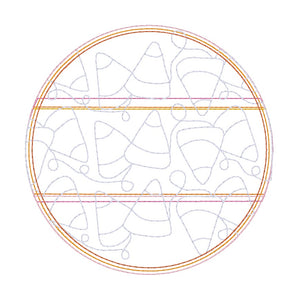 Candy Corn hot pad machine embroidery design (5 sizes included) DIGITAL DOWNLOAD