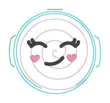 Load image into Gallery viewer, Candy mini stuffie machine embroidery design DIGITAL DOWNLOAD
