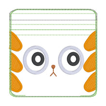 Load image into Gallery viewer, Cat ITH Bag machine embroidery design (5 sizes included) DIGITAL DOWNLOAD
