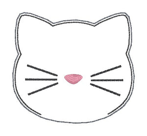 Cat desk pet machine embroidery design DIGITAL DOWNLOAD