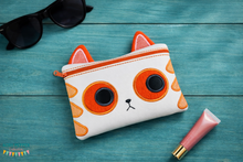 Load image into Gallery viewer, Cat ITH Bag --AUG 25 MB--machine embroidery design (5 sizes included) DIGITAL DOWNLOAD
