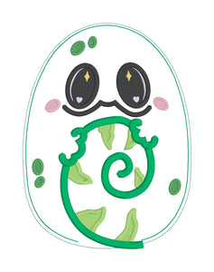 Chameleon stuffie (5 sizes included) machine embroidery design DIGITAL DOWNLOAD