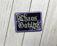 Load image into Gallery viewer, Chaos Goblin patch (2 sizes included) machine embroidery design DIGITAL DOWNLOAD