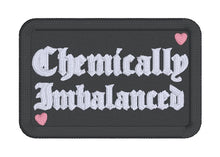 Load image into Gallery viewer, Chemically Imbalanced patch (2 sizes included) machine embroidery design DIGITAL DOWNLOAD