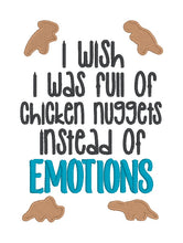Load image into Gallery viewer, Chicken Nuggets machine embroidery design (4 sizes included) DIGITAL DOWNLOAD