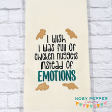 Load image into Gallery viewer, Chicken Nuggets machine embroidery design (4 sizes included) DIGITAL DOWNLOAD