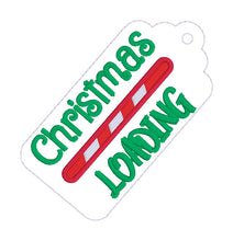 Load image into Gallery viewer, Christmas Loading bag tag --2026 Holiday Bundle-- machine embroidery design DIGITAL DOWNLOAD