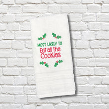 Load image into Gallery viewer, Christmas Quote Set machine embroidery design (7 designs with 4 sizes included) DIGITAL DOWNLOAD