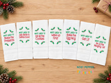 Load image into Gallery viewer, Christmas Quote Set machine embroidery design (7 designs with 4 sizes included) DIGITAL DOWNLOAD