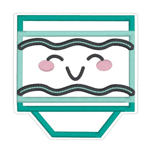 Crayon and Pencil coaster (2 sizes included) July 2024 Mystery Bundle machine embroidery design DIGITAL DOWNLOAD