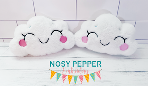 Cloud stuffie (6 sizes included) machine embroidery design DIGITAL DOWNLOAD