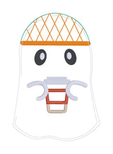 Load image into Gallery viewer, Fall Ghosties stuffie set Mini &amp; Full size set of 3 designs machine embroidery design DIGITAL DOWNLOAD
