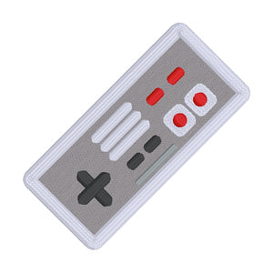 Controller patch (2 sizes included) machine embroidery design DIGITAL DOWNLOAD