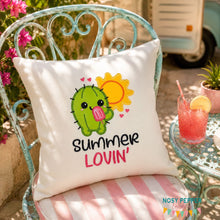 Load image into Gallery viewer, Summer Lovin applique machine embroidery design (4 sizes included) DIGITAL DOWNLOAD