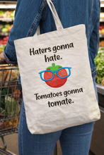 Load image into Gallery viewer, Haters gonna hate. Tomatoes gonna tomate machine embroidery design (5 sizes included) DIGITAL DOWNLOAD