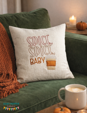 Load image into Gallery viewer, Spice Spice Baby applique machine embroidery design (4 sizes included) DIGITAL DOWNLOAD