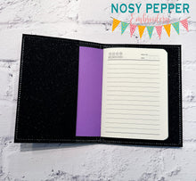 Load image into Gallery viewer, Do Not Open Notebook Cover (2 sizes available) machine embroidery design DIGITAL DOWNLOAD