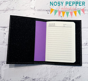 Do Not Open Notebook Cover (2 sizes available) machine embroidery design DIGITAL DOWNLOAD