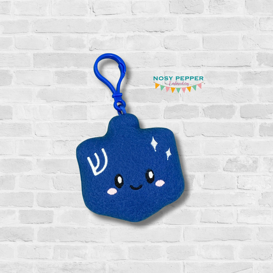 Dreidel mini stuffie machine embroidery design DIGITAL DOWNLOAD
