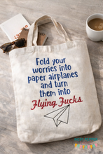 Load image into Gallery viewer, Flying F*cks machine embroidery design (4 sizes included) DIGITAL DOWNLOAD