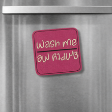 Load image into Gallery viewer, Dishwasher ITH Sign 4x4 Hoop machine embroidery design  —AUG 25 MB—DIGITAL DOWNLOAD