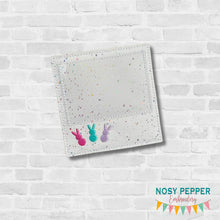 Load image into Gallery viewer, Easter Frame machine embroidery design DIGITAL DOWNLOAD