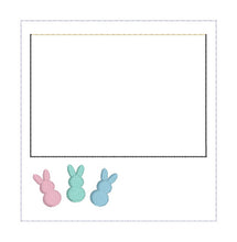 Load image into Gallery viewer, Easter Frame machine embroidery design DIGITAL DOWNLOAD