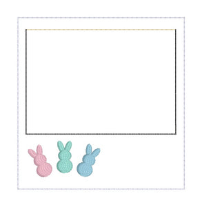 Easter Frame machine embroidery design DIGITAL DOWNLOAD