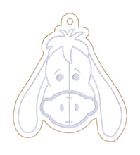 Load image into Gallery viewer, Woods Friends ornament set (set of 4 designs) machine embroidery design DIGITAL DOWNLOAD