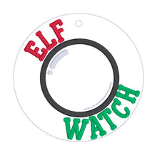 Load image into Gallery viewer, Elf Watch ornament machine embroidery design DIGITAL DOWNLOAD