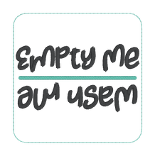 Load image into Gallery viewer, Dishwasher ITH Sign 4x4 Hoop machine embroidery design Fall DIGITAL DOWNLOAD