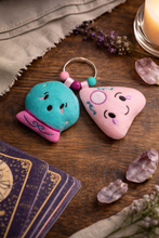 Load image into Gallery viewer, Crystal Ball &amp; Planchette mini stuffie set machine embroidery design machine embroidery design DIGITAL DOWNLOAD
